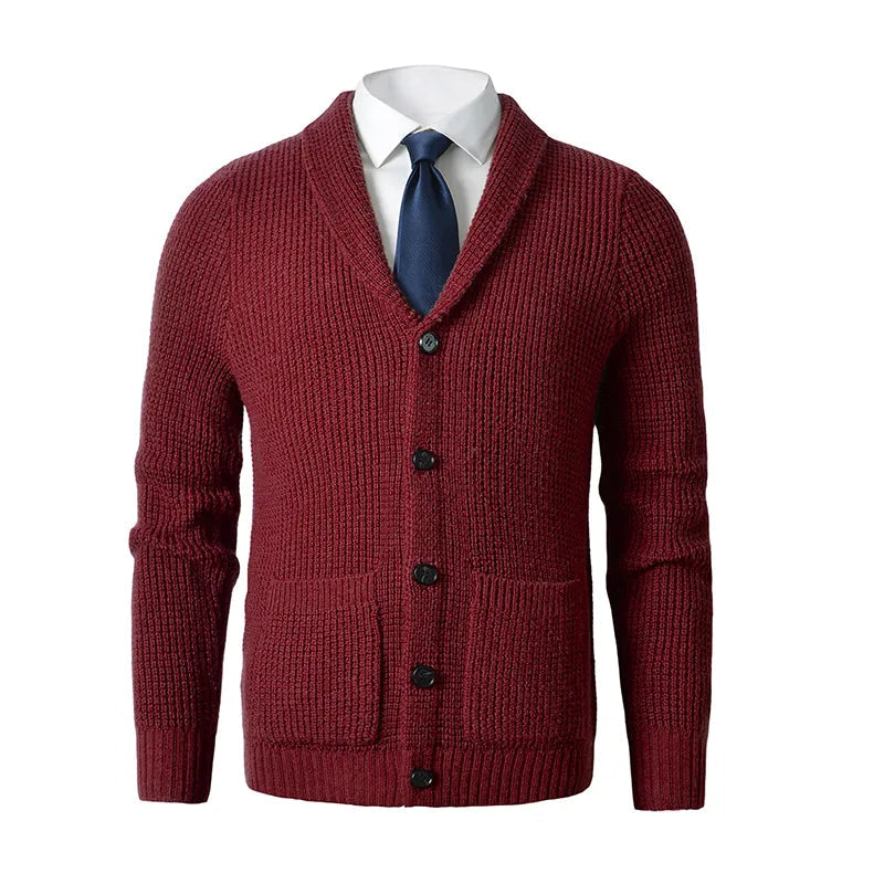 Andrea Shawl Collar Cardigan | EMPRESS BLANC™