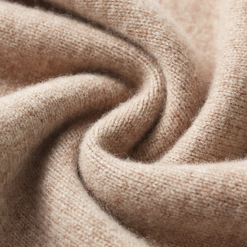 Fabio Cashmere Quarter-Zip | EMPRESS BLANC™