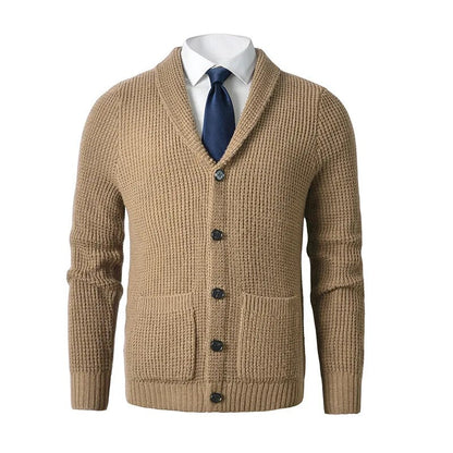 Andrea Shawl Collar Cardigan | EMPRESS BLANC™
